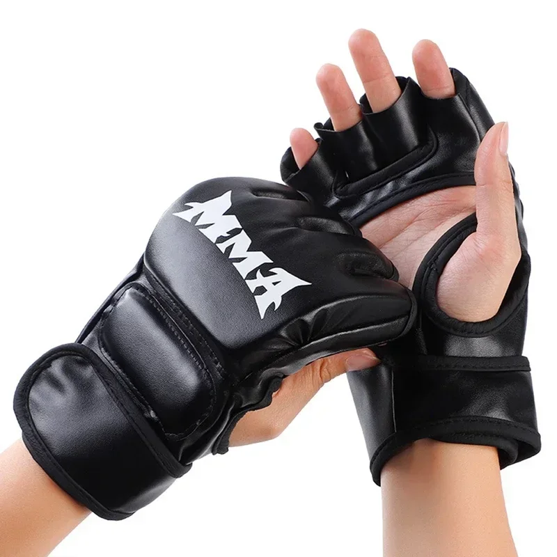 Motorcycle Glove Knuckle - Luvas Profissionais de Boxe para Treino,