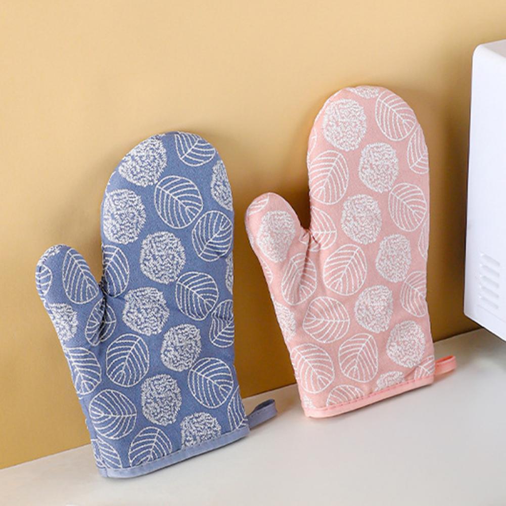 Oven Mitt Silicone - 2 Luvas de Silicone Antiderrapantes Resistentes