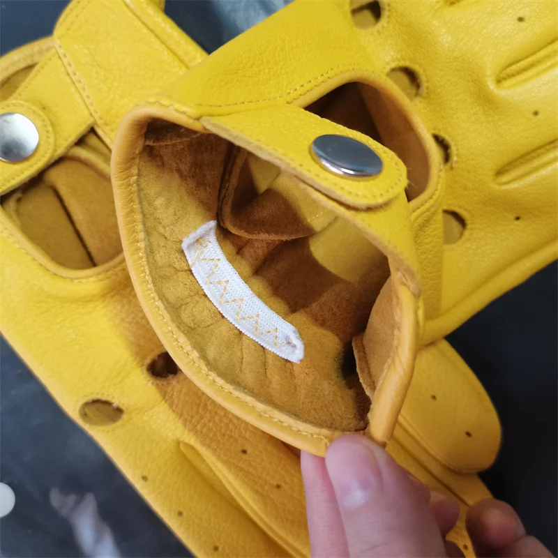 Luvas de Couro Genuíno Confort - Leather Driving Glove avaliação e preço