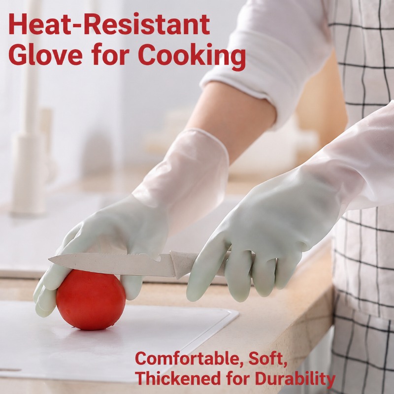 Luvas de PVC Dupla Cor para La - Dish Glove Rubber avaliação e preço