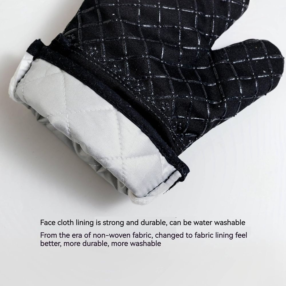 Conjunto de 4 Peças, Luvas de  - Oven Mitt Silicone avaliação e preço