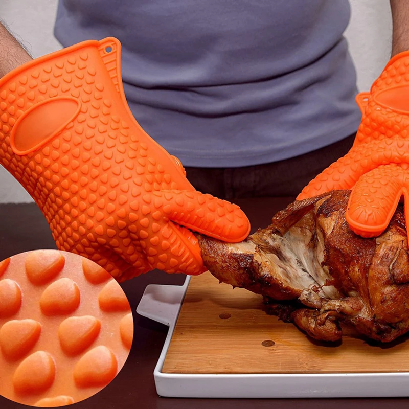 Luvas de silicone para churras - Oven Mitt Silicone avaliação e preço