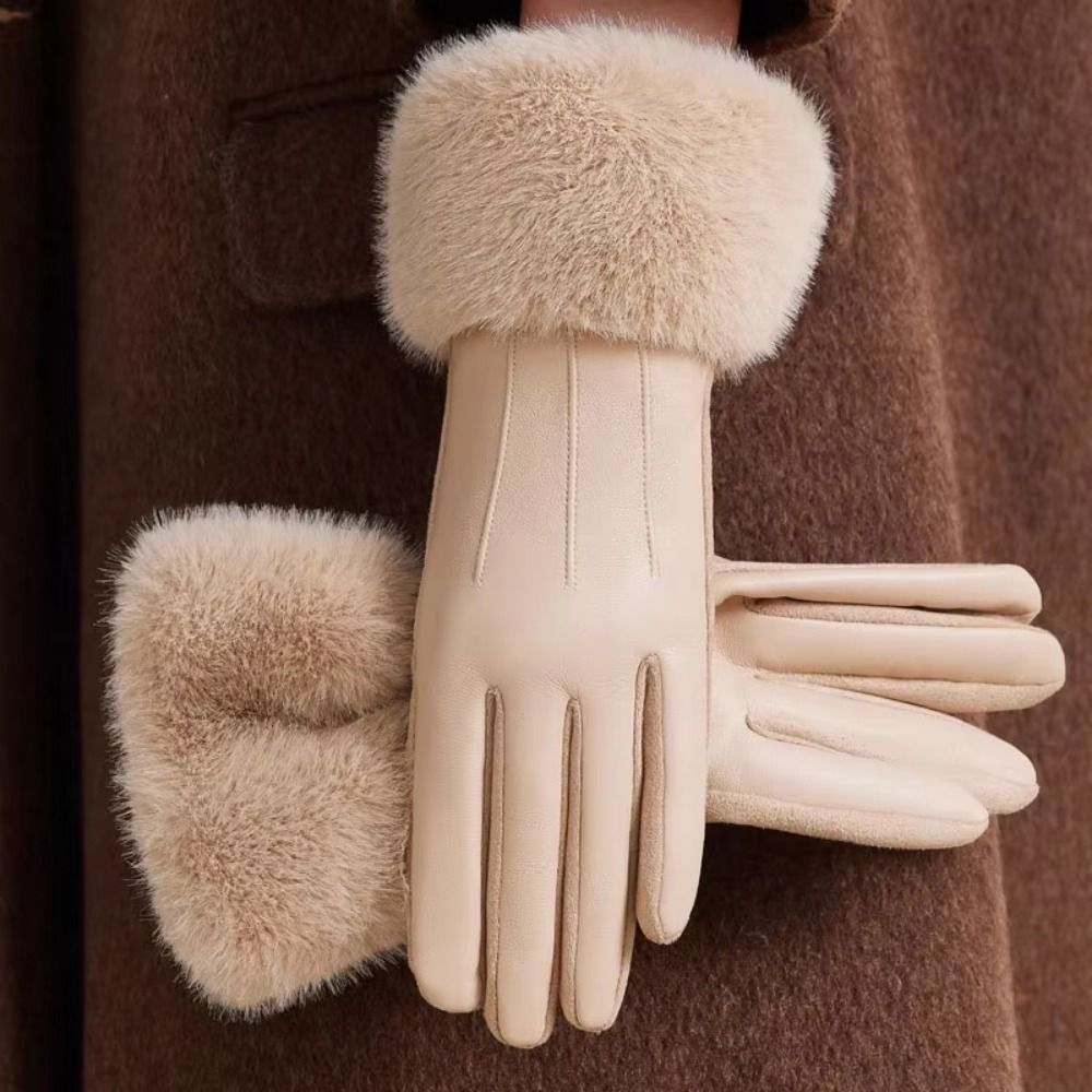 Luvas de Couro Femininas com F - Winter Glove Insulated avaliação e preço